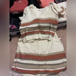 Sweater two piece set